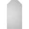 Ekena Millwork Octagonal Top Surface Mount PVC Gable Vent w/ 2"W x 2"P Brickmould Sill Frame, 22"W x 42"H GVPOT22X4203SN - alternate 2